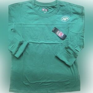 NWTags JETS NFL Team Apparel Long Sleeve with thumb sleeves!